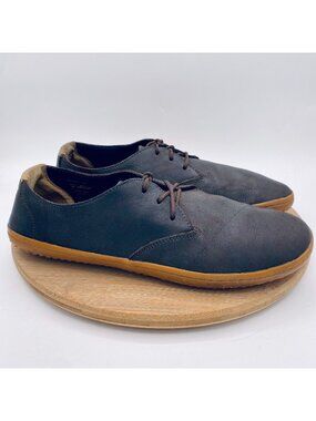 Viviobarefoot Shoes Mens 12 45 Brown Leather Zero Drop Oxfords Minimalist